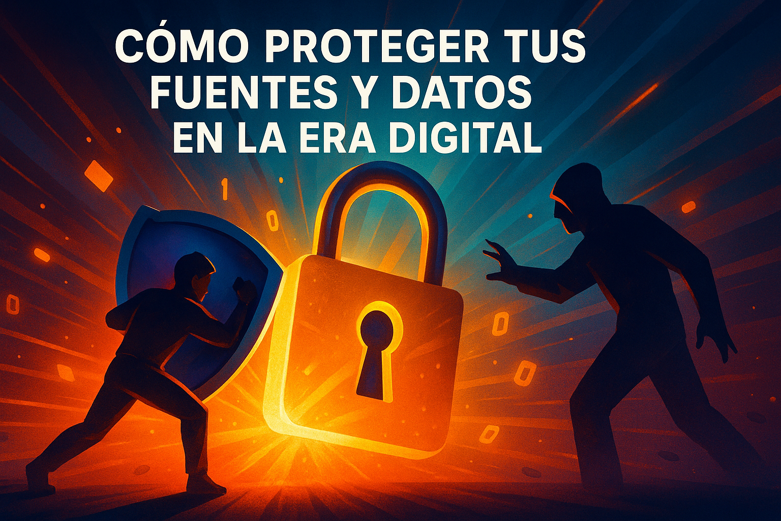 Cómo proteger tus fuentes y datos en la era digital