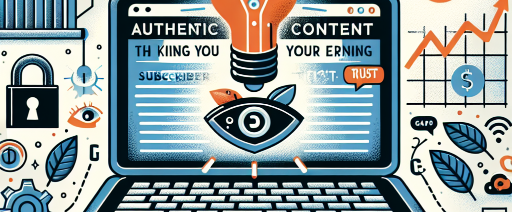 Crear contenido auténtico: la clave para ganar la confianza de tus seguidores