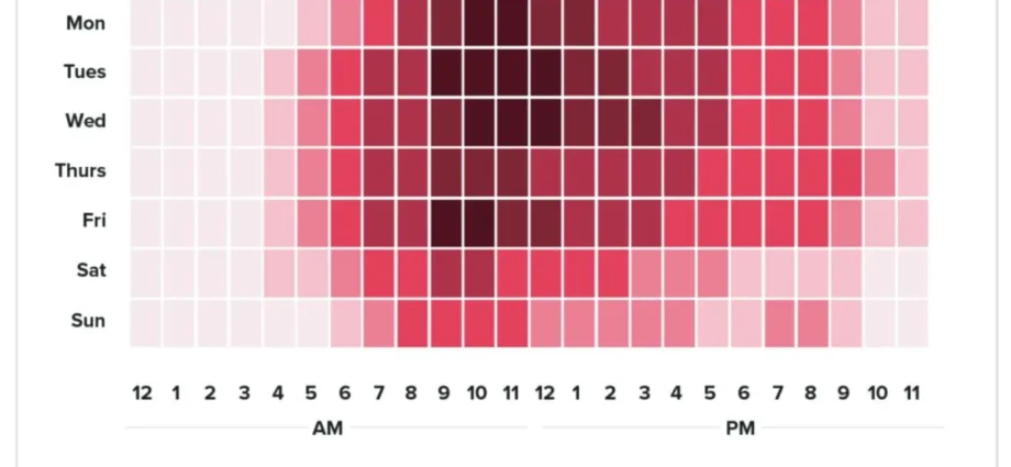 Los mejores momentos para publicar en Instagram